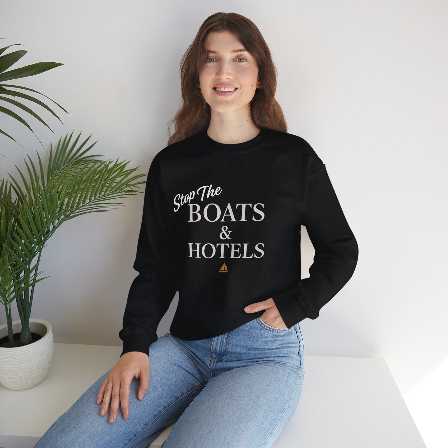 Stylish Statement Sweatshirt, Cozy Casual wear, Unisex Gift, Funny Graphic Top, Perfect for Fall/Winter Fashion